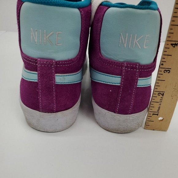 Nike Blazer Mid 6.0 Women's Size 6.5 Plum Red 342256-531 - Picture 7 of 8